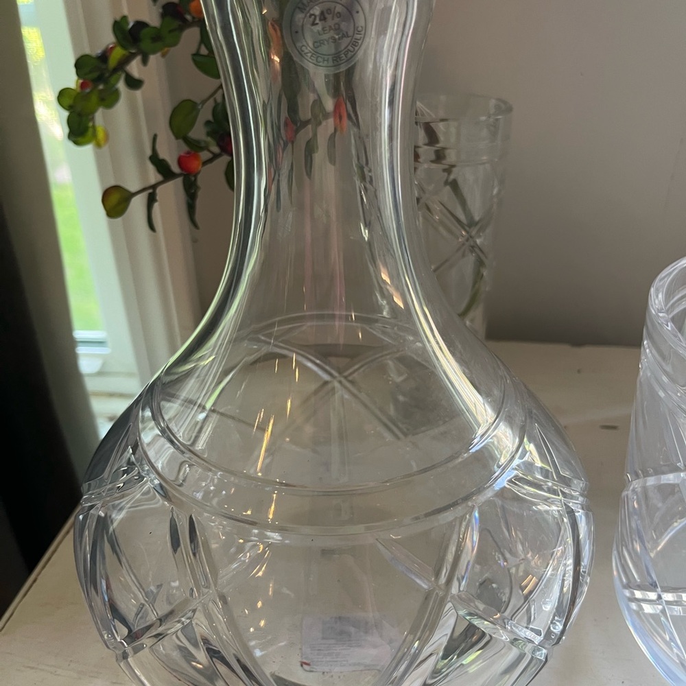 SOLD NWT Ralph Lauren Wine Decanter